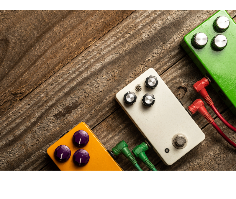 5 guitar effects pedals cheap, but sound great!