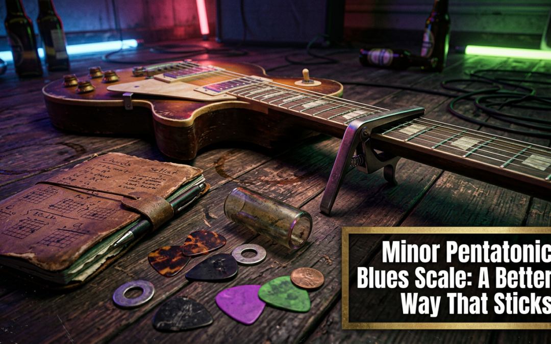 Minor Pentatonic Blues Scale: A Better Way That Sticks