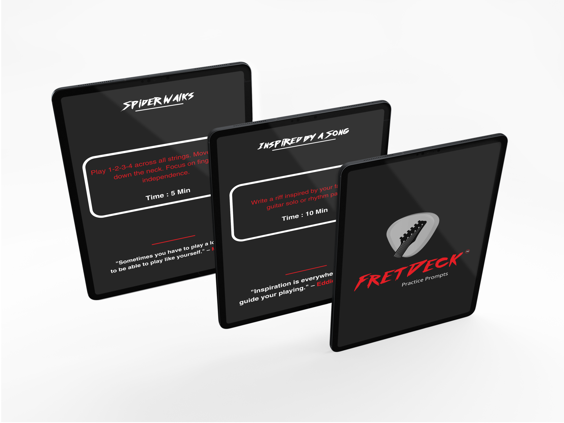 electric guitar practice routine