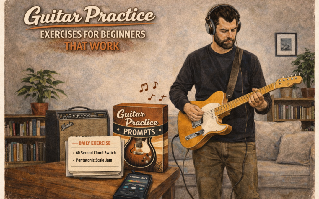 Guitar Practice Exercises for Beginners That Work - Guitar Freaks Blog