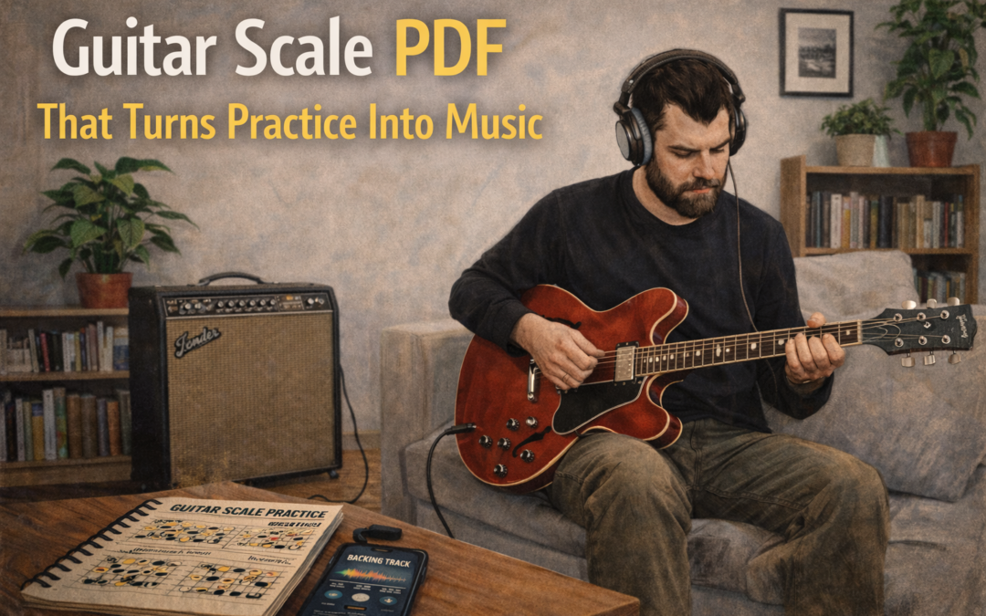 This Guitar Scale Practice PDF Turns Practice Into Music Fast