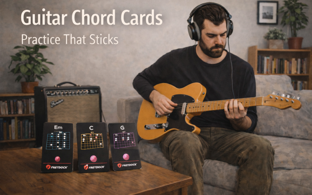 Guitar Chord Cards: The Simple Shortcut to Finally Remember Every Chord