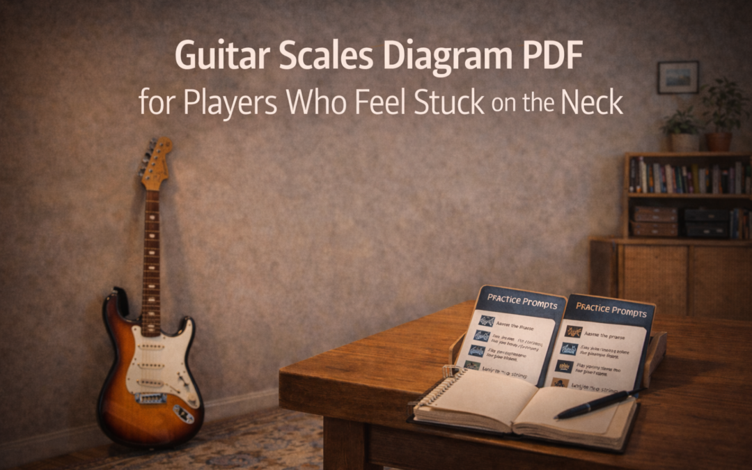 Guitar Scales Diagram PDF for Players Who Feel Stuck on the Neck