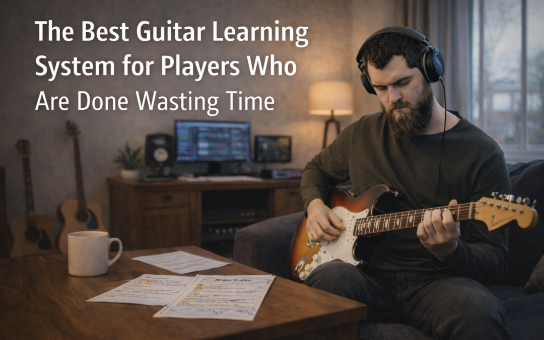 The Best Guitar Learning System for Players Who Are Done Wasting Time