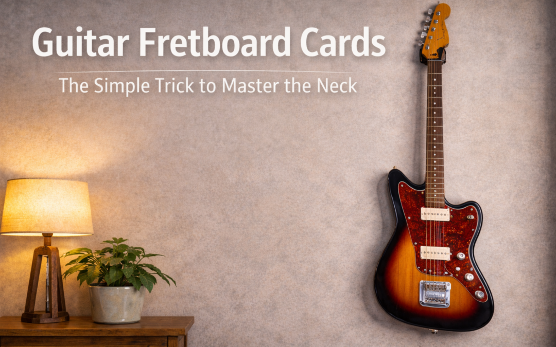Guitar Fretboard Cards: The Simple Trick Guitar Players Use to Finally Understand the Neck