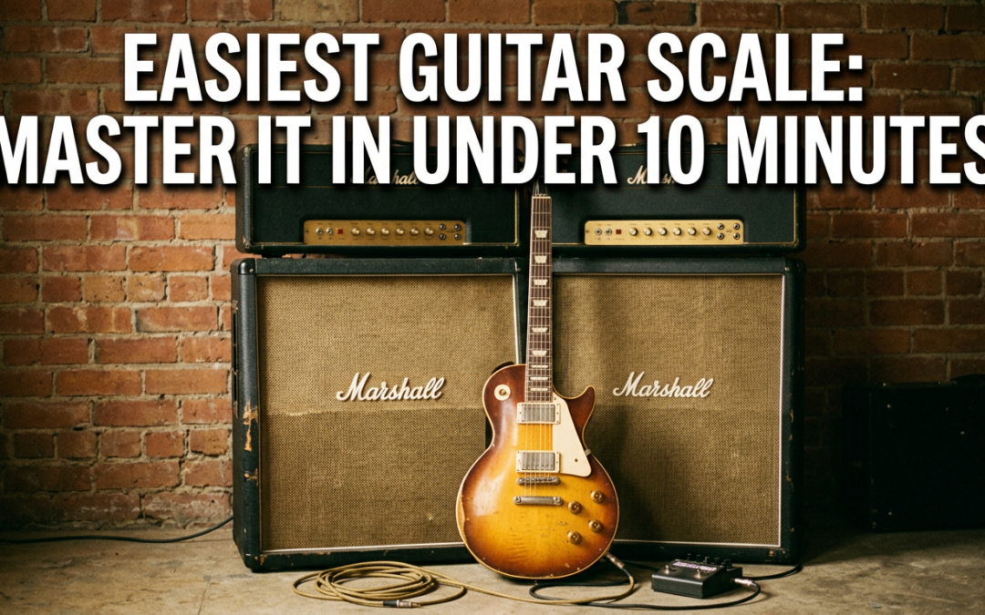Easiest Guitar Scale: Master It in Under 10 Minutes