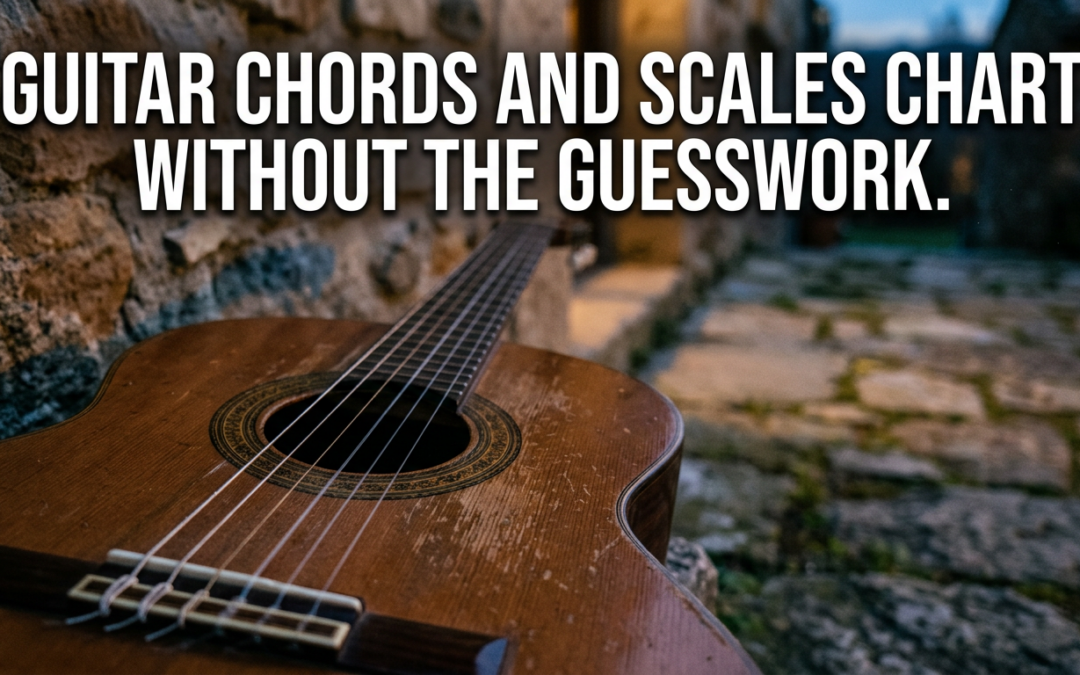 Guitar Chords And Scales Chart Without The Guesswork