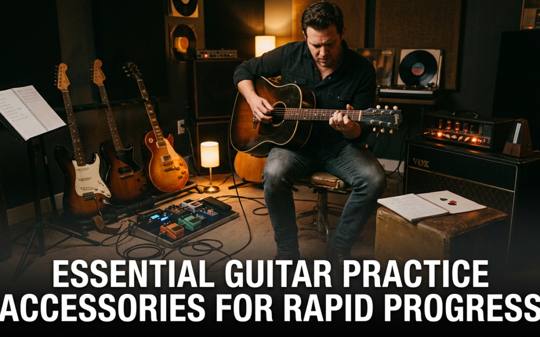 Essential Guitar Practice Accessories for Rapid Progress