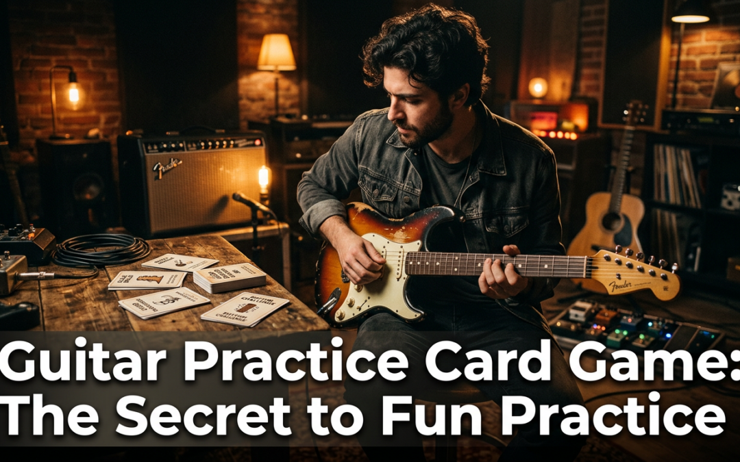 Guitar Practice Card Game: The Secret to Fun Practice