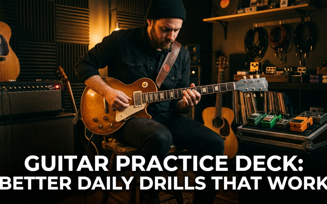 Guitar Practice Deck: Better Daily Drills That Work