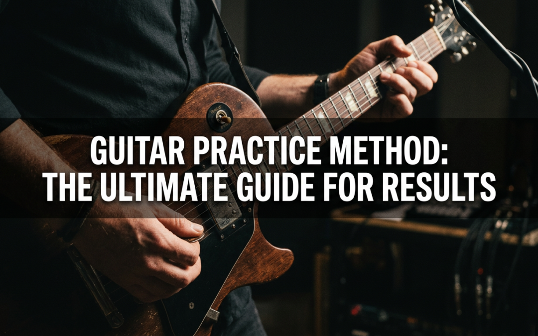 Guitar Practice Method: The Ultimate Guide for Results