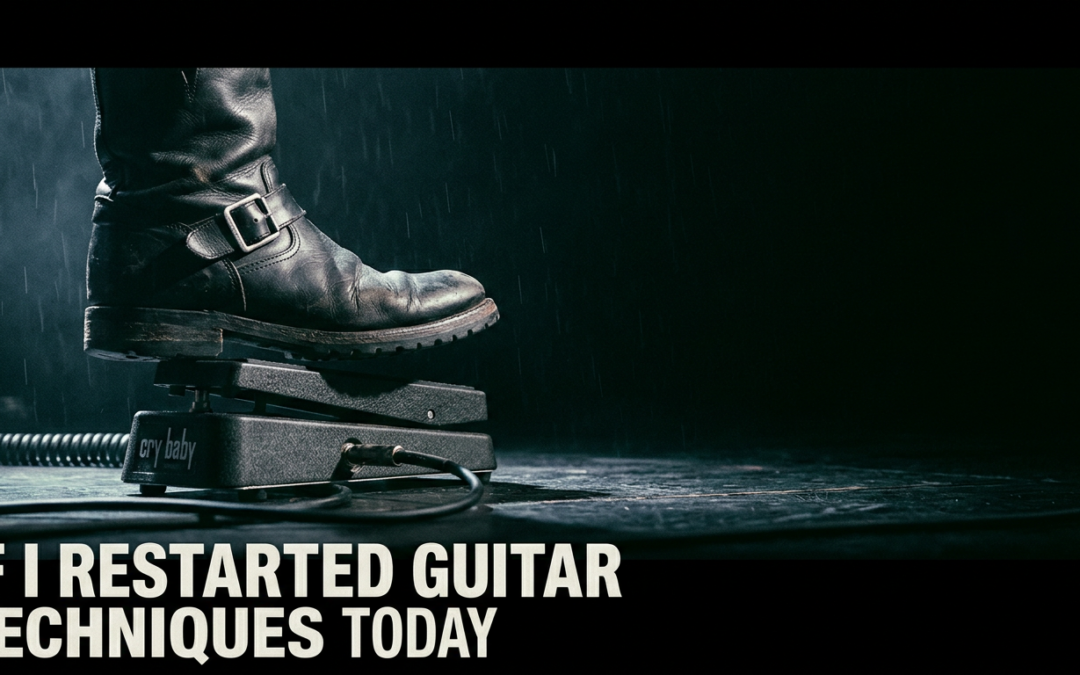 If I Restarted Guitar Practice Techniques Today