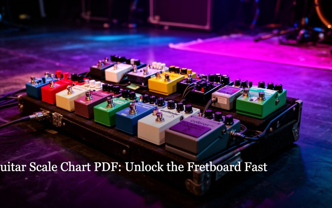 Guitar Scale Chart PDF: Unlock the Fretboard Fast