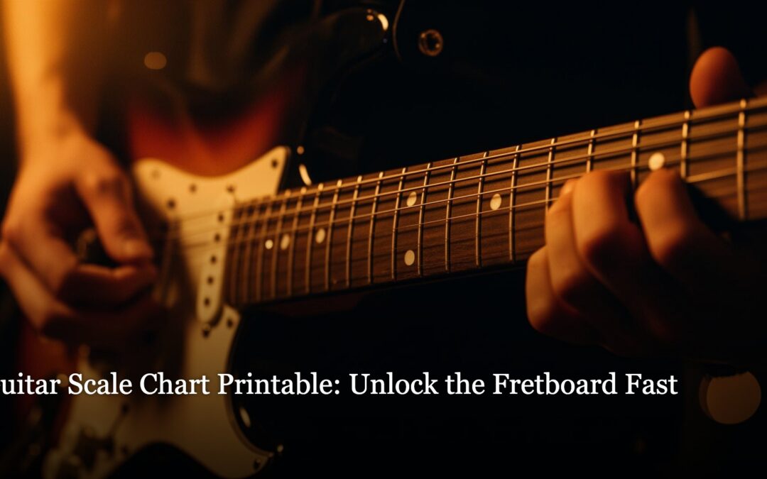 Guitar Scale Chart Printable: Unlock the Fretboard Fast