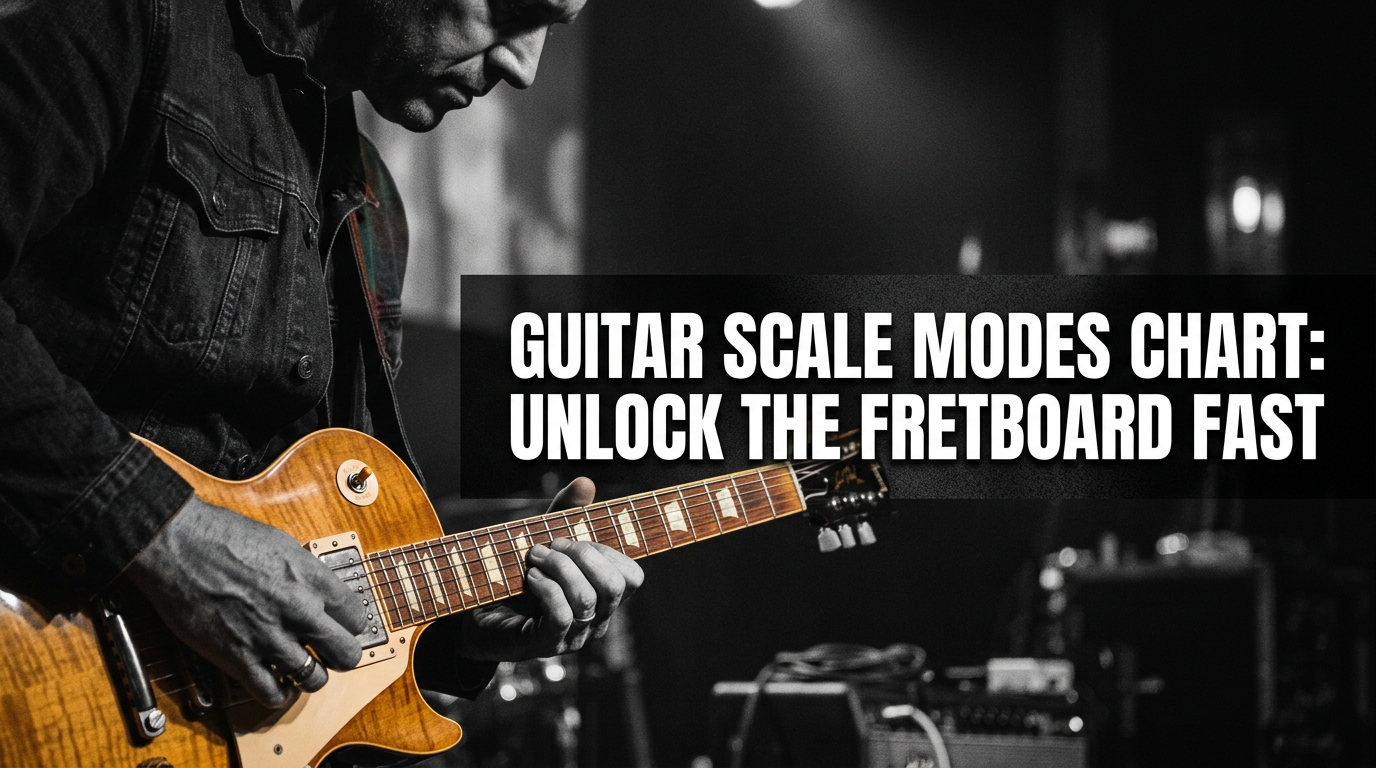 Guitar Scale Modes Chart: Unlock the Fretboard Fast - Guitar Freaks Blog
