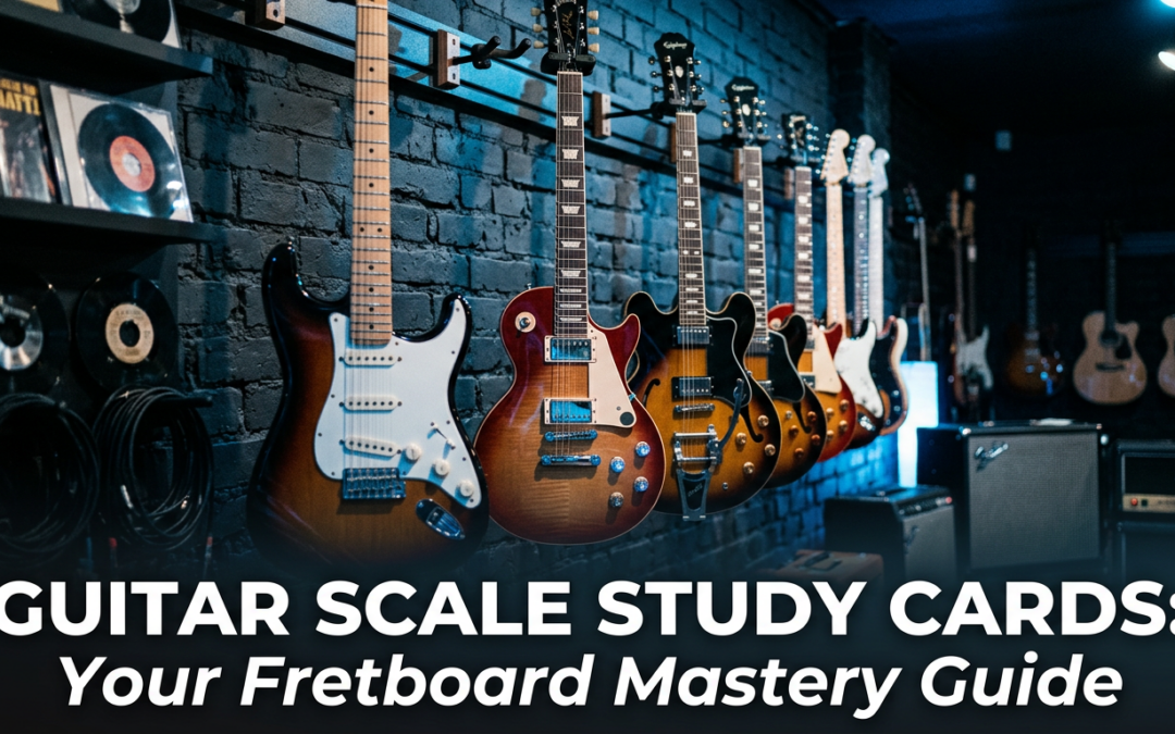 Guitar Scale Study Cards: Your Fretboard Mastery Guide