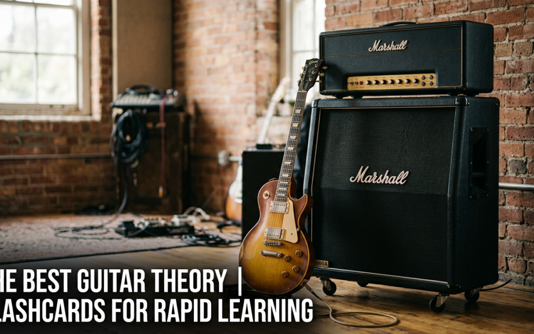 The Best Guitar Theory Flashcards for Rapid Learning