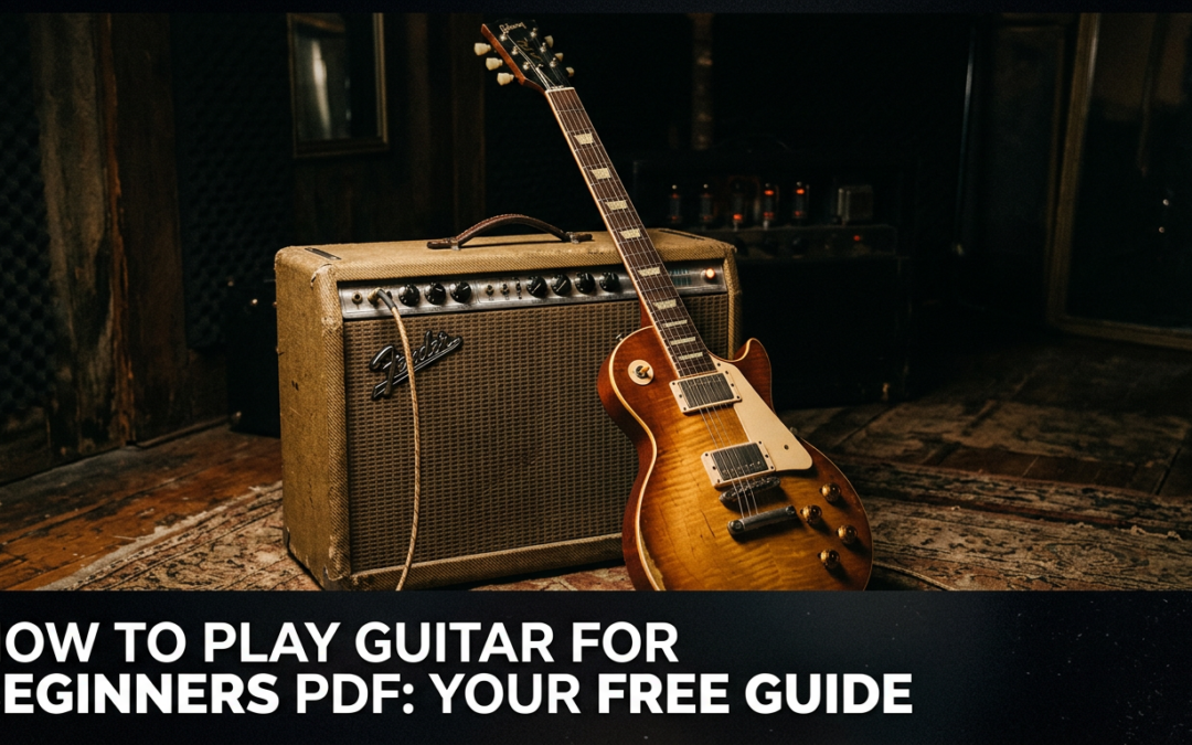 How to Play Guitar for Beginners PDF: Your Free Guide