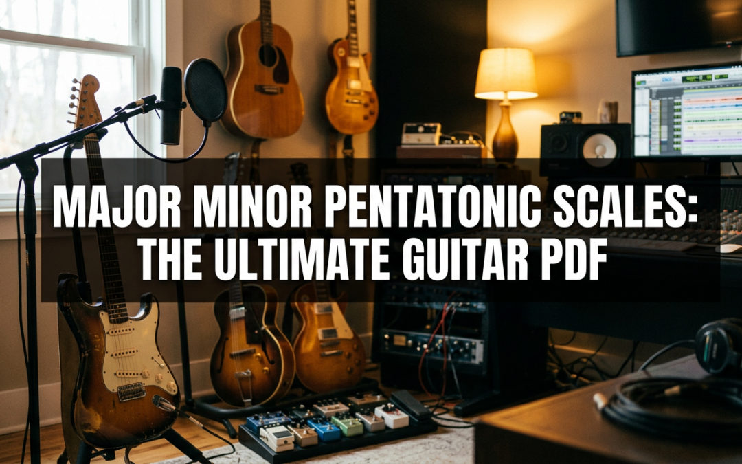 Major and Minor Pentatonic Scales PDF: The Shortcut to Mastering the Fretboard Fast
