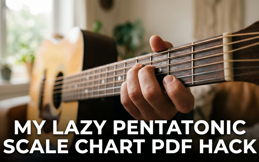 My Lazy Pentatonic Scale Chart PDF Hack