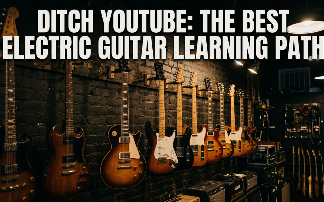 Ditch YouTube: The Best Electric Guitar Learning App Path