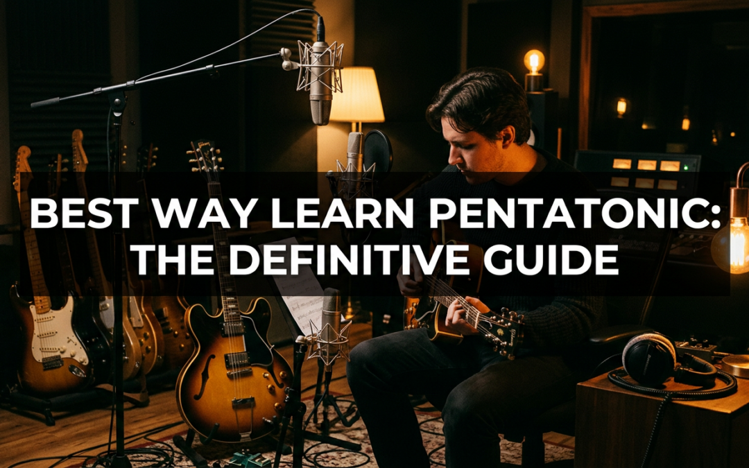 Best Way To Learn Pentatonic Scales: The Definitive Guide