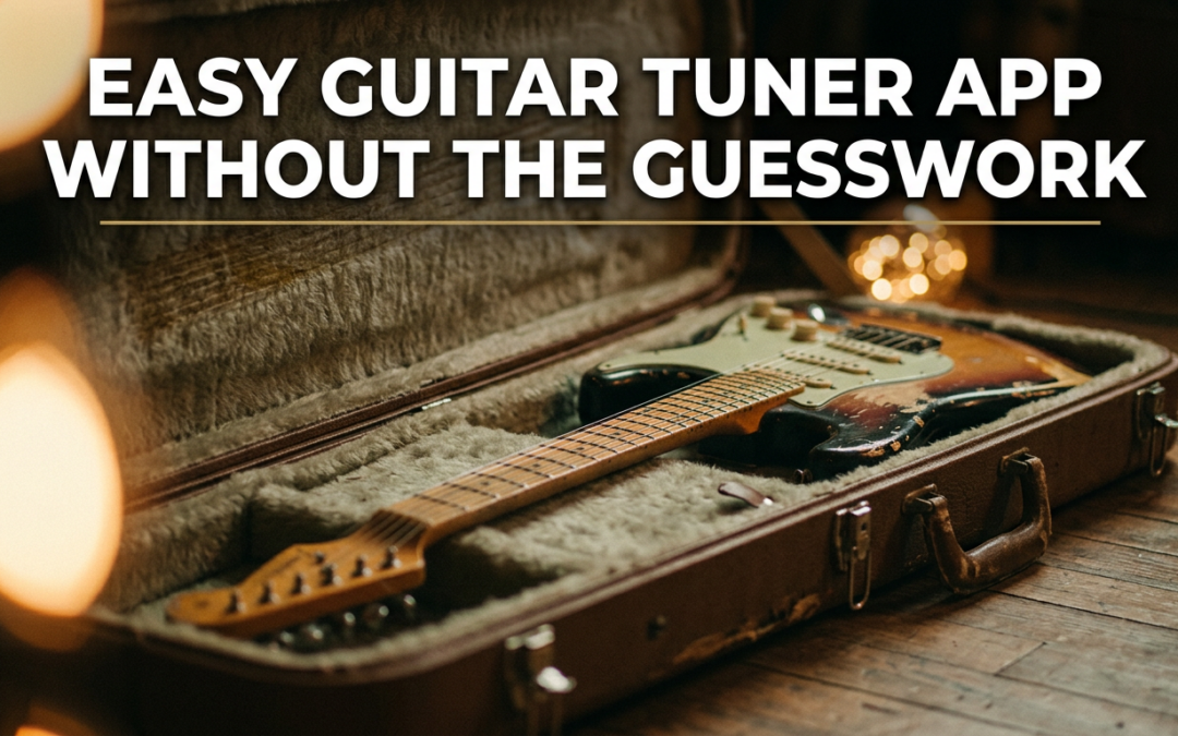Easy Guitar Tuner App Without The Guesswork