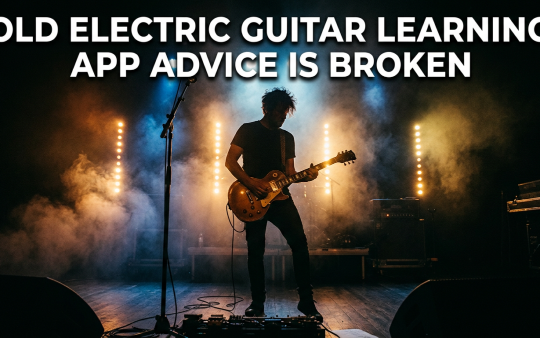 Old Electric Guitar Learning App Advice Is Broken