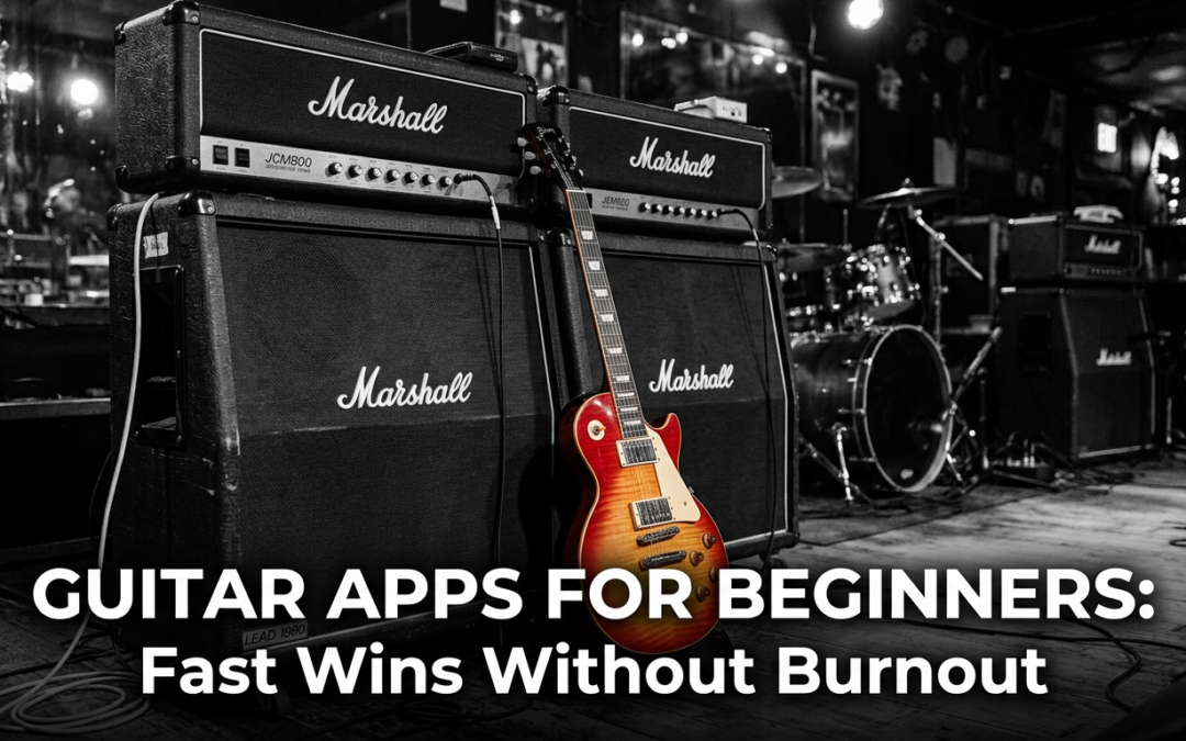 Guitar Apps For Beginners: Fast Wins Without Burnout