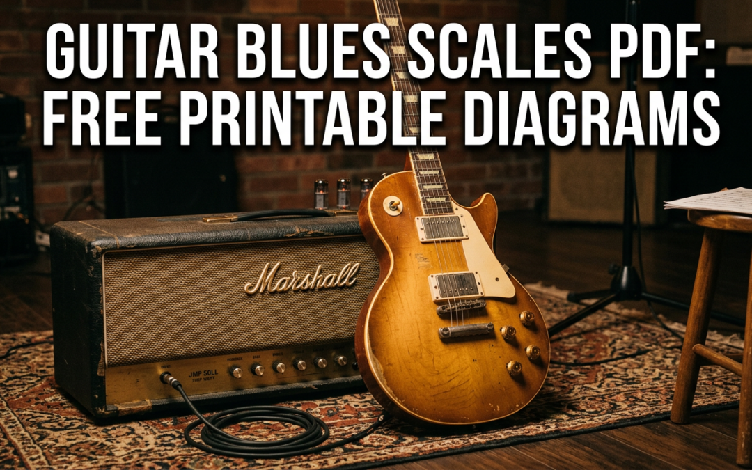 Guitar Blues Scales PDF: Printable Diagrams