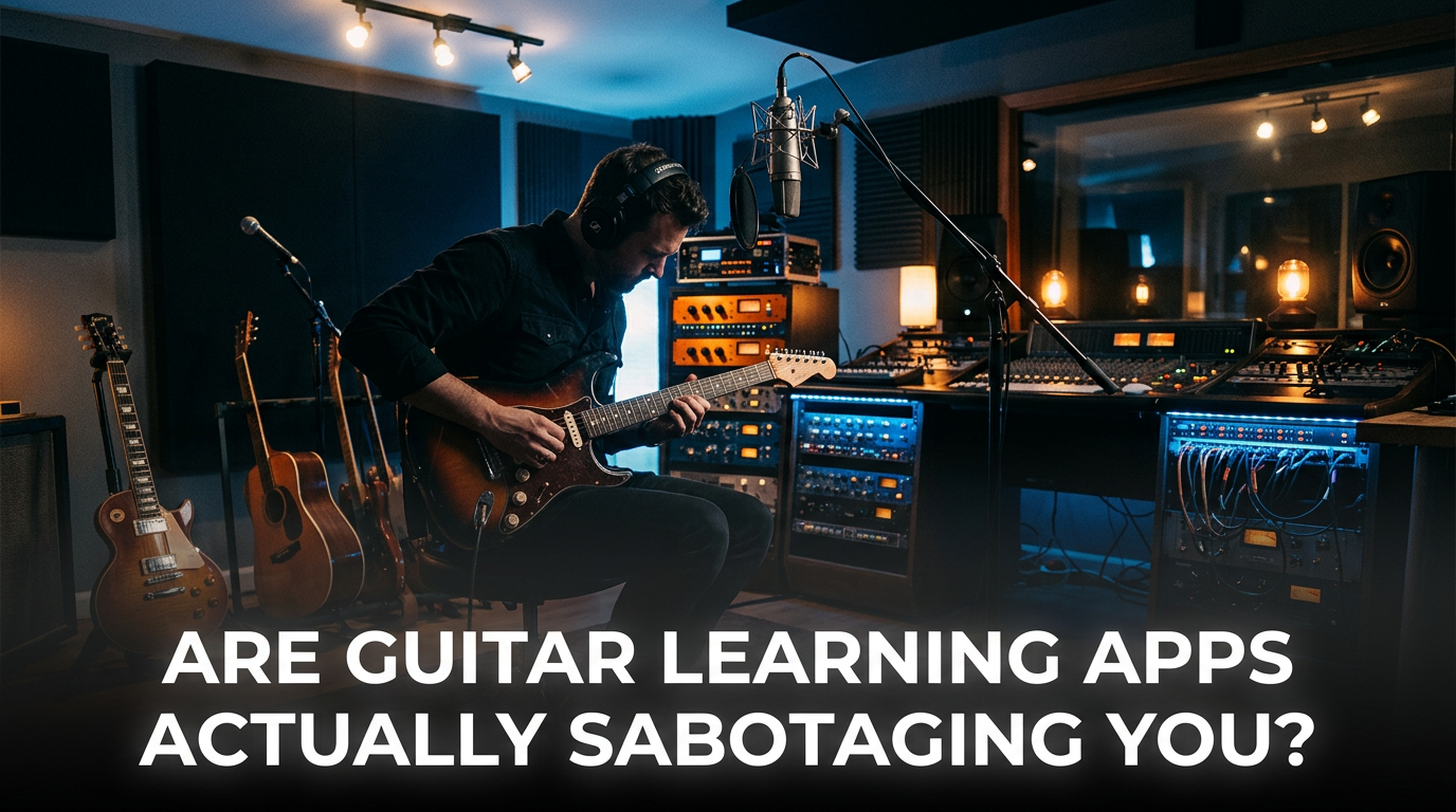 Are Guitar Learning Apps Actually Sabotaging You? - Guitar Freaks Blog
