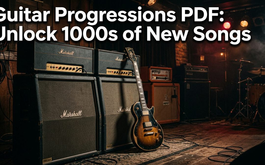 Guitar Progressions PDF: Unlock 1000s of New Songs