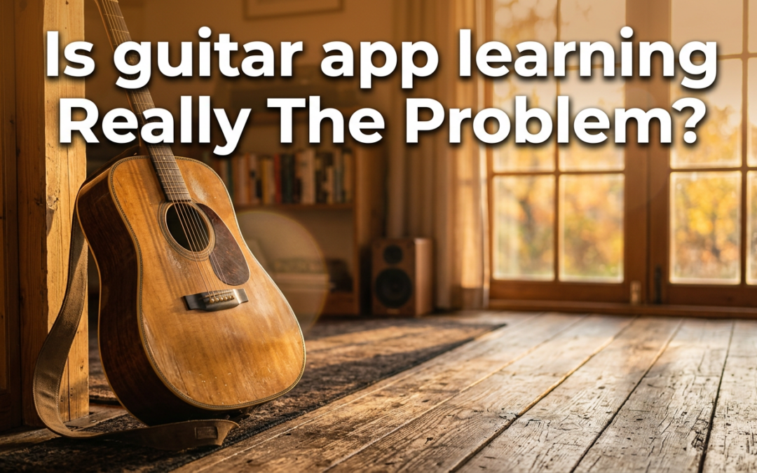 Is guitar app learning Really The Problem?