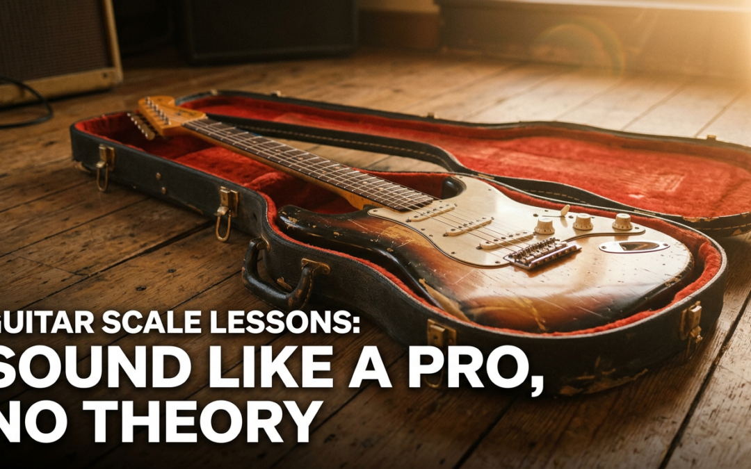 guitar scale lessons: Sound Like A Pro, No Theory